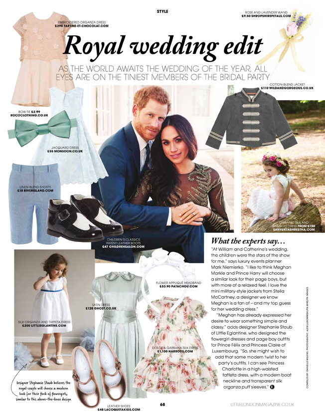 Little London April may 2018- Royal wedding edit- little-eglantine